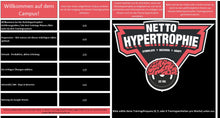 Lade das Bild in den Galerie-Viewer, Nettohypertrophie - ONE for ALL - alle Systeme & Frequenzen