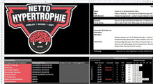 Lade das Bild in den Galerie-Viewer, Nettohypertrophie - ONE for ALL - alle Systeme & Frequenzen